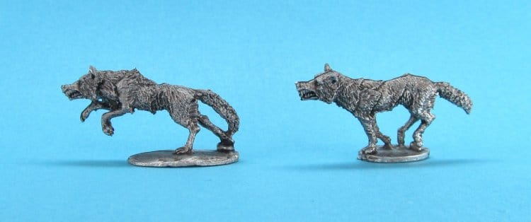 Ral Partha Young Wolves (2)