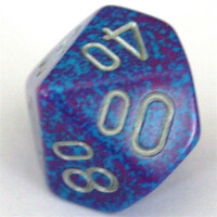Chessex Speckled Silver Tetra W10%