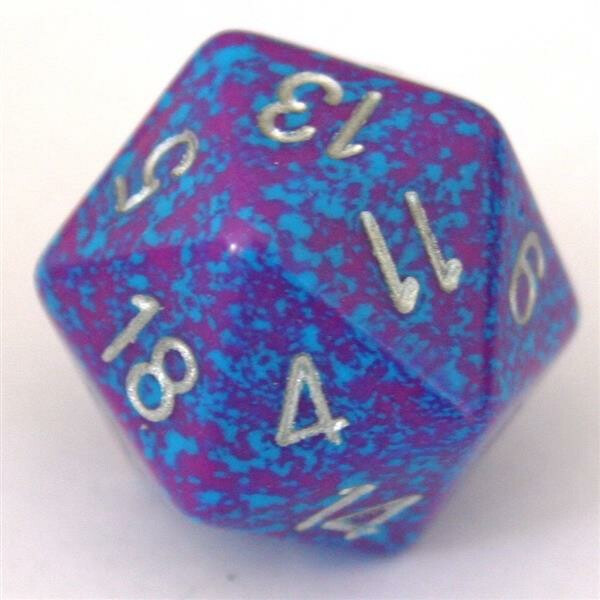 Chessex Speckled Silver Tetra D20