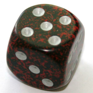 Chessex Speckled Silver Volcano D6 16mm