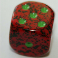 Chessex Speckled Strawberry W6 16mm