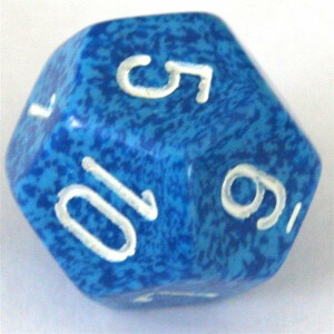 Chessex Speckled Water D12