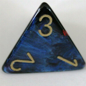 Chessex Gemini Black-Blue W4