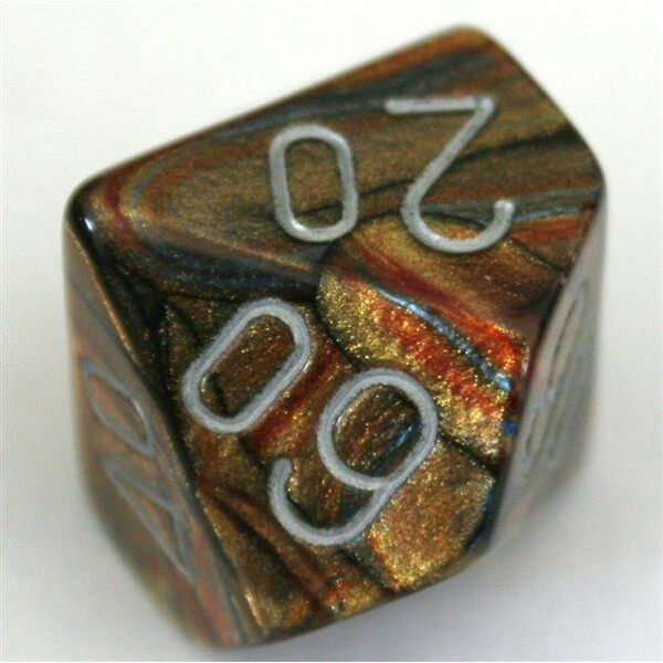 Chessex Lustrous Gold/Silver W10%