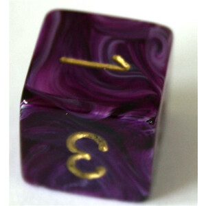 Chessex Vortex Purple/Gold W6
