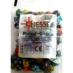 Chessex Pound o dice Mix
