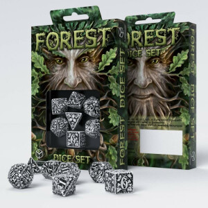Forest 3D white/black Set