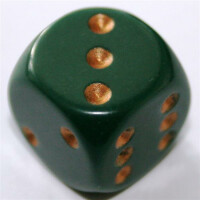 Chessex Opaque Dusty Green W6 16mm