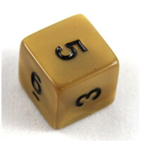 Olympic Gold d6 small numbers