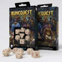 Runequest beige/red Set