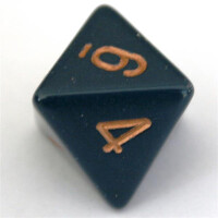 Chessex Opaque dusty blue set boxed