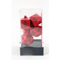 Chessex Opaque Red/Black Set boxed