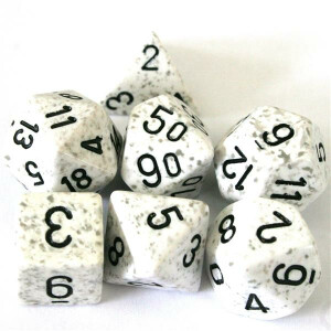 Chessex Speckled Arctic Camo Set boxed