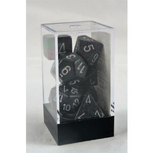 Chessex Speckled Ninja set boxed