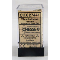 Chessex Festive Vibrant Set boxed