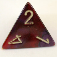 Chessex Gemini Purple-Red Set boxed