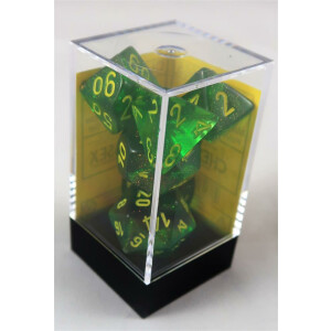 Chessex Borealis Maple Green Set boxed