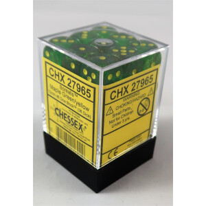 Chessex Borealis Maple Green D6 12mm Set