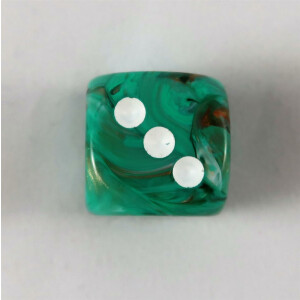 Chessex Marble Oxi-Copper D6 12mm