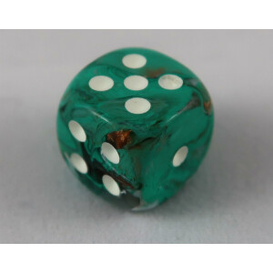 Chessex Marble Oxi-Copper D6 16mm