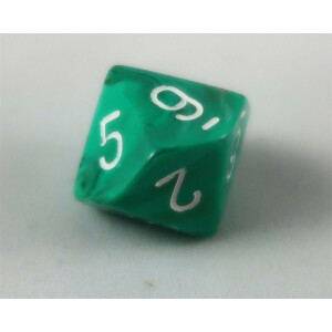 Chessex Marble Oxi-Copper D10