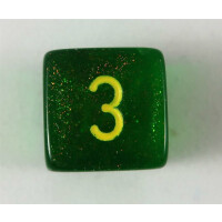 Chessex Borealis Maple Green D6