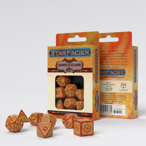 Starfinder Dawn of Flame dice set