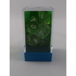 Chessex Nebula Spring Set boxed - light green variant
