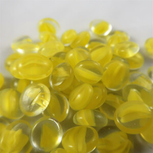 Chessex Glass Stones Yellow Catseye