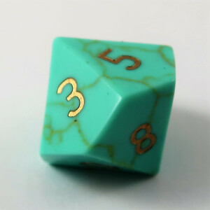 Green Turquoise D10