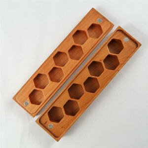 Wooden box Cherry rectangular