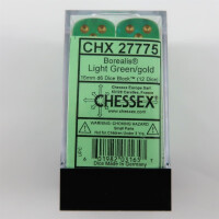 Borealis Light Green Luminary D6 16mm Set
