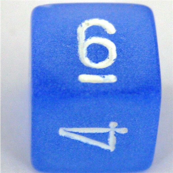 Chessex Frosted Blue D6