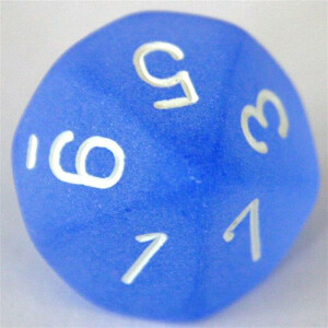 Chessex Frosted Blue W10