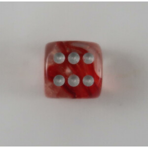 Chessex Nebula Red D6 12mm