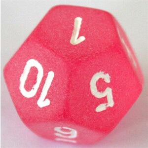 Chessex Frosted Pink W12