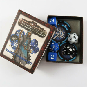 DSA 5 starter box: magician dice and chip set