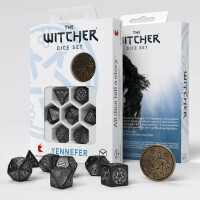 The Witcher: Yennefer - The Obsidian Star dice set