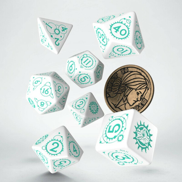 The Witcher: Ciri - Law of Surprise dice set