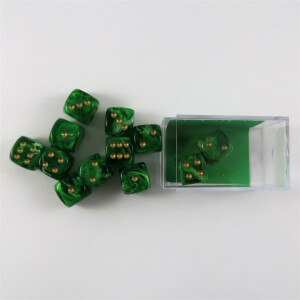 Chessex Vortex Green W6 16mm Set