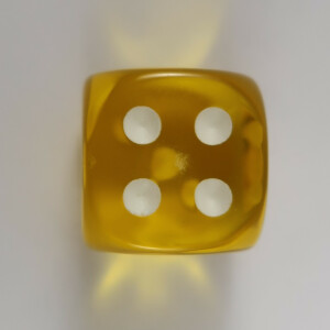 W6 12mm Transparent gelb