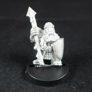 Dwarf with Spear & Shield