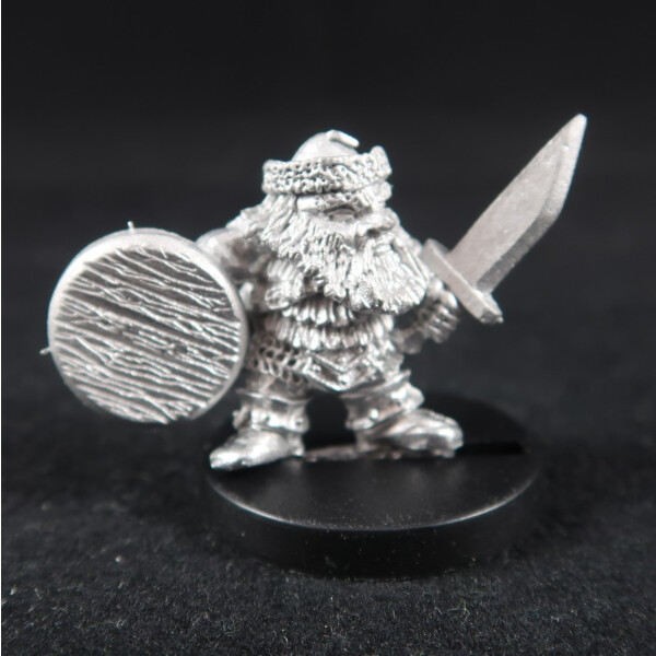 Dwarf Champion with Sword and Shield