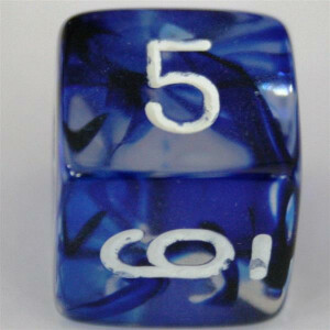 Chessex Nebula Dark Blue W6