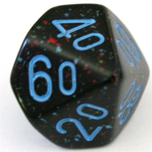 Chessex Speckled Blue Stars W10%
