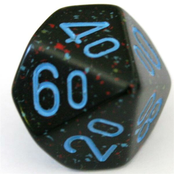 Chessex Speckled Blue Stars D10%