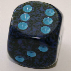Chessex Speckled Cobalt D6 12mm Set