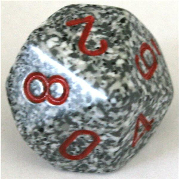 Chessex Speckled Granite D10