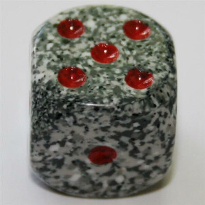 Chessex Speckled Granite D6 16mm